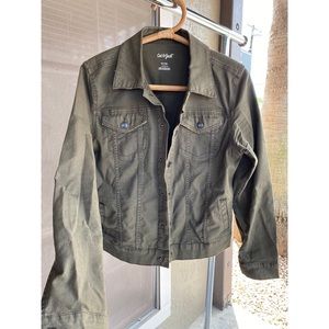 Green Jean Jacket XL/16